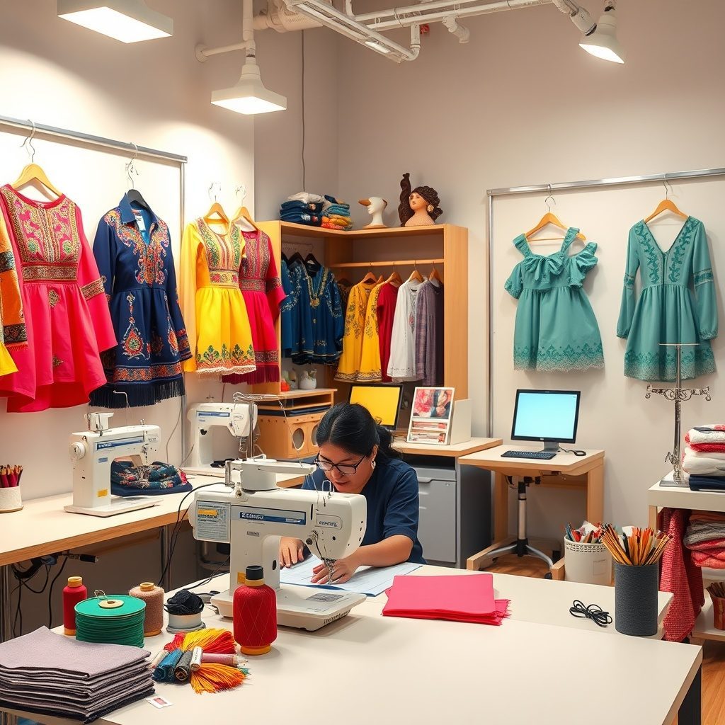 Ejemplo de bordado personalizado en ropa de trabajo